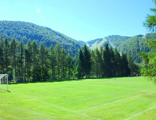Il campo da calcio regolamentare