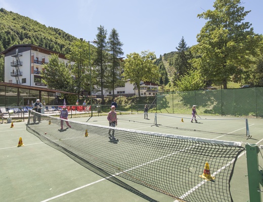 I campi da tennis